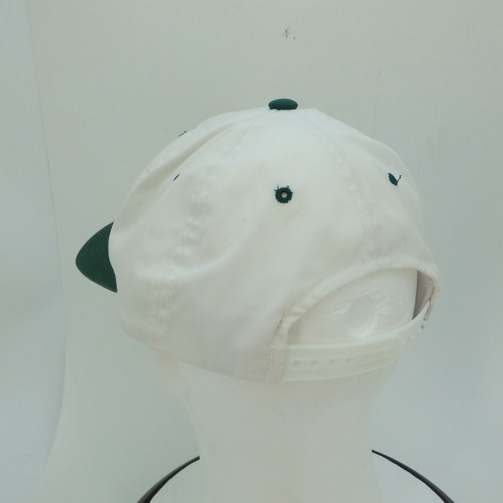 Green Bay Packers Baseball Cap White Green Snap Back Script Sports Specialties - Picture 5 of 15